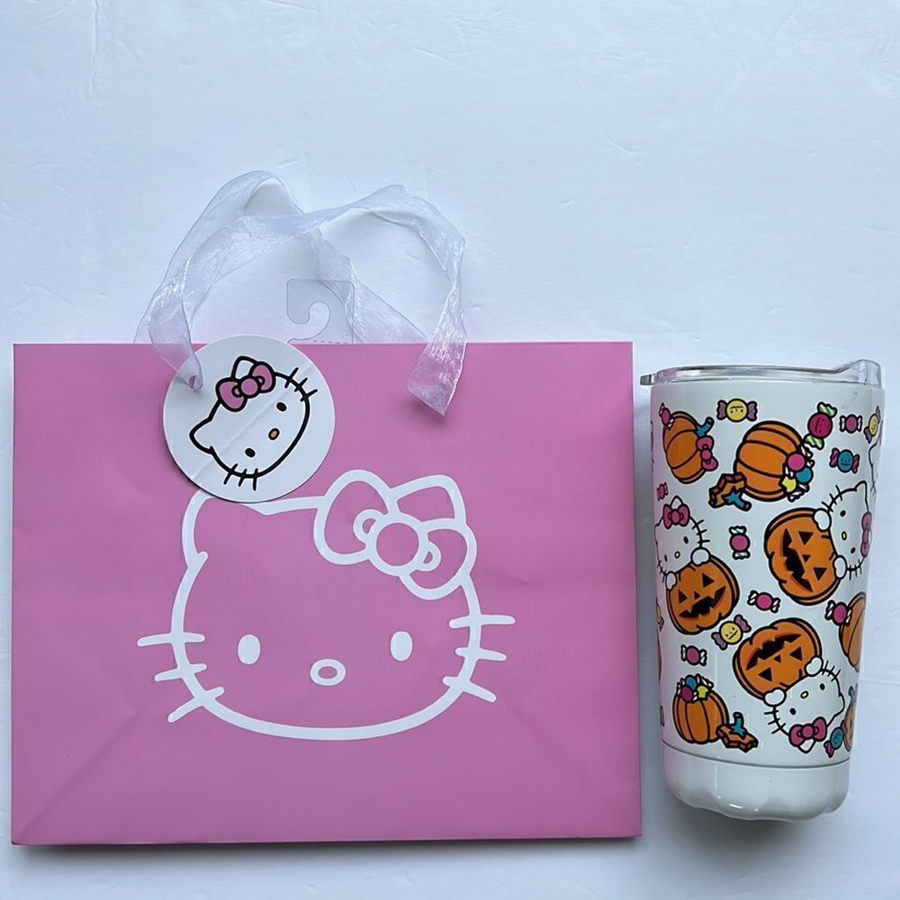 Hello Kitty Halloween Tumbler with gift bag - Picture 3 of 12
